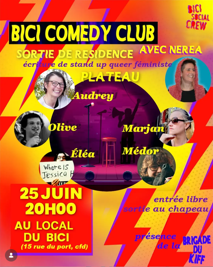 Bici Comedy Club - sortie de résidence