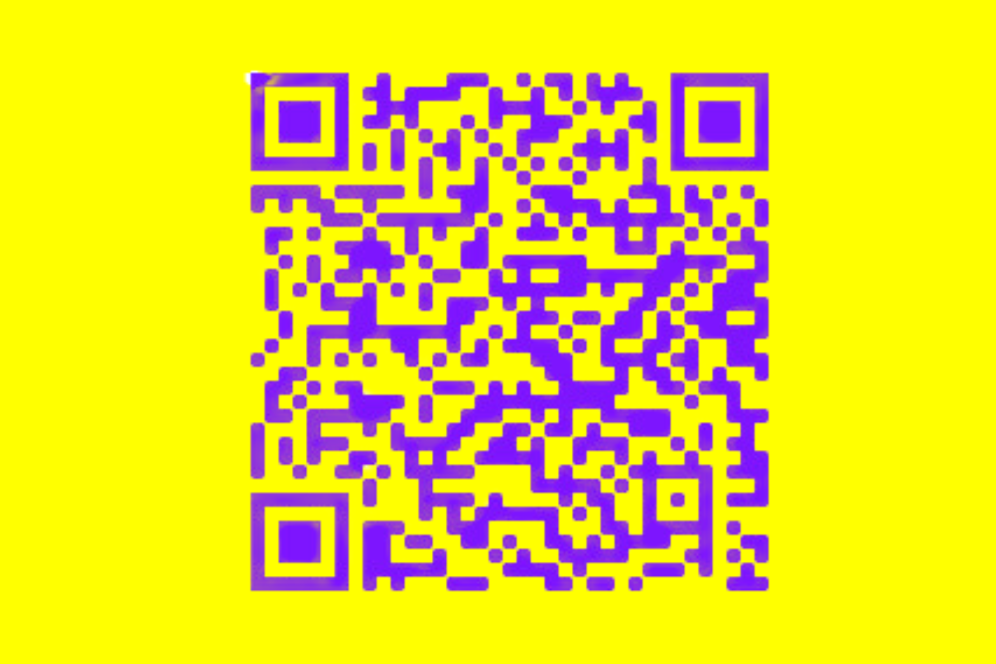 QR code pour faire un don